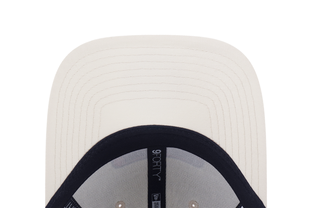 New Era 9FORTY Cap Company Chrome White Adjustable