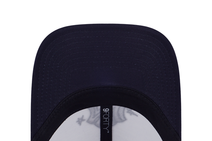 New York Yankees MLB Doodles 2-Tone Navy Visor White Adjustable
