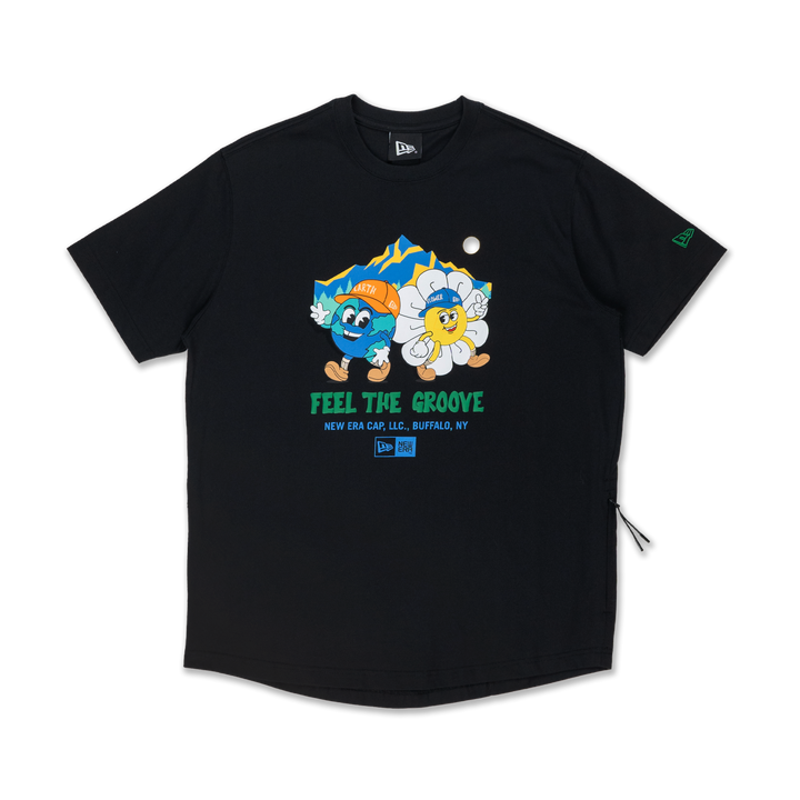 Outdoor Earth Day Black Short Sleeve T-Shirt