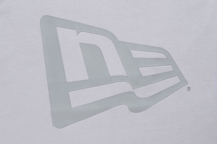 New Era Premium Dolphin Gray Oversized Short Sleeve T-Shirt