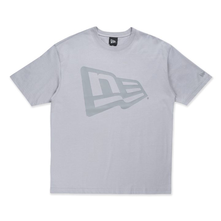 New Era Premium Dolphin Gray Oversized Short Sleeve T-Shirt