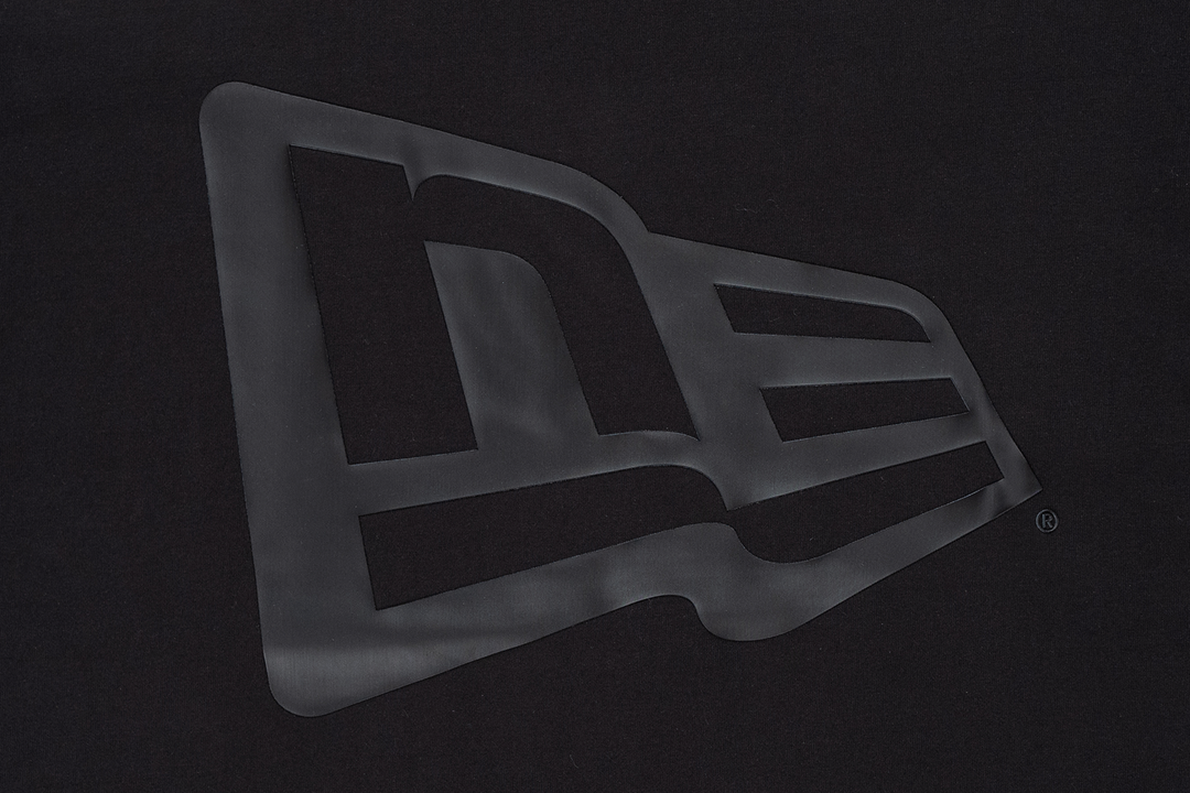 New Era Premium Black Oversized Short Sleeve T-Shirt