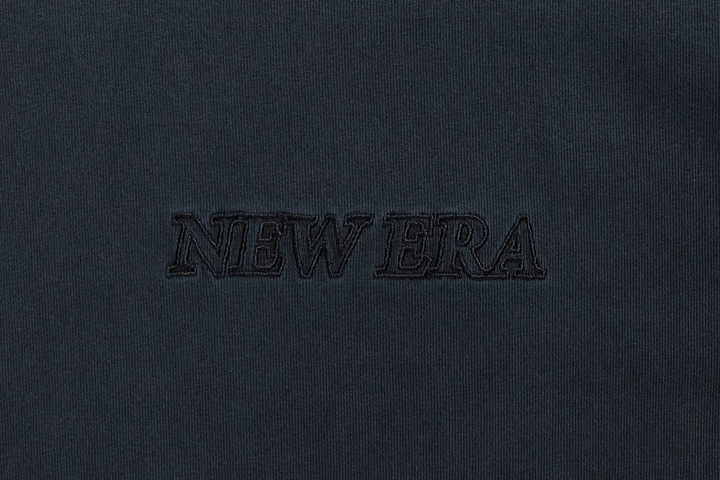 New Era Logo Washed Black Short Sleeve T-Shirt