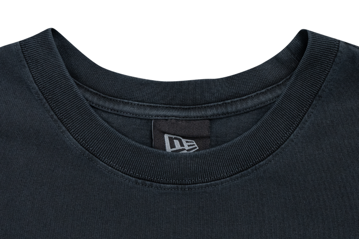 New Era Logo Washed Black Short Sleeve T-Shirt