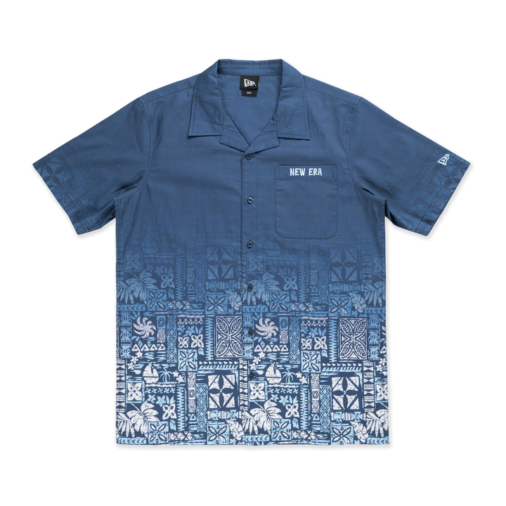 Marine Life Club Oceanside Blue Short Sleeve Shirt