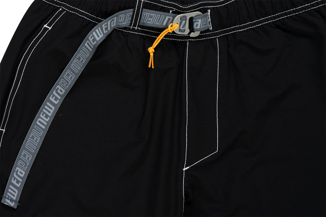 New Era Springtime Rhythm Black Woven Shorts