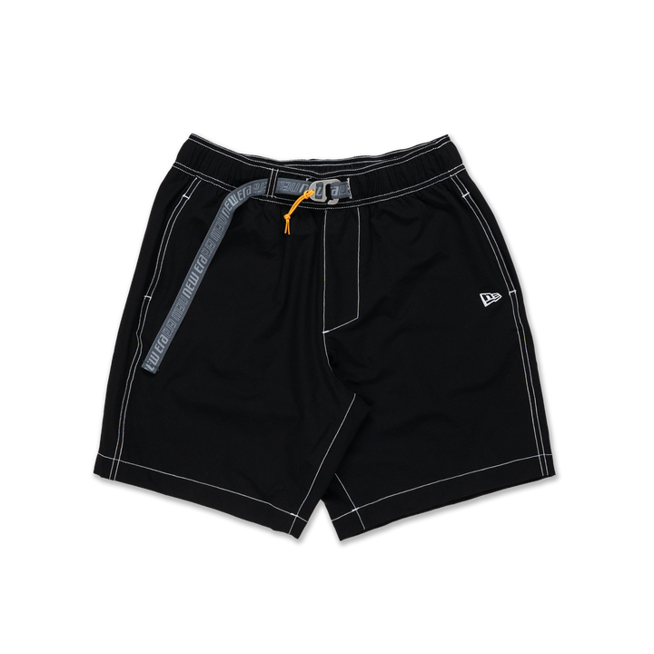 New Era Springtime Rhythm Black Woven Shorts