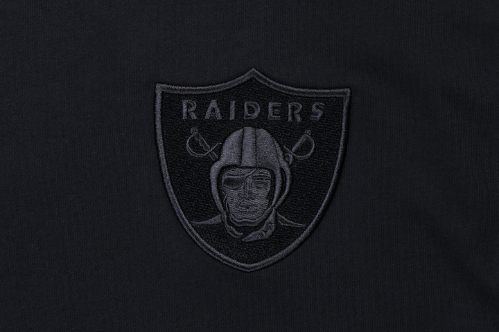 Las Vegas Raiders Tonal Pack Black Oversized Short Sleeve T-Shirt