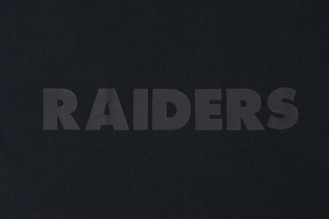 Las Vegas Raiders Tonal Pack Black Oversized Short Sleeve T-Shirt