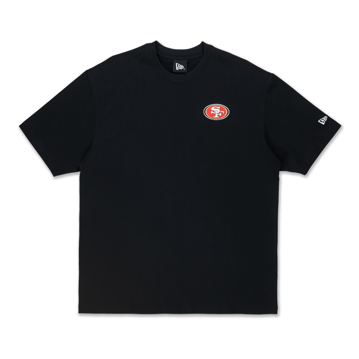 San Francisco 49Ers NFL Black Oversized Short Sleeve T-Shirt