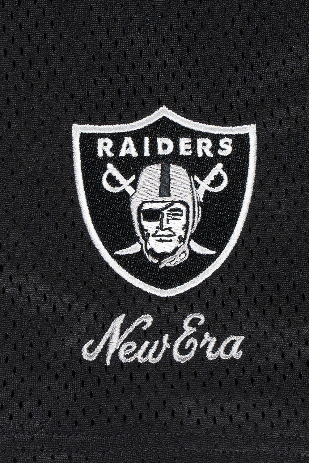 Las Vegas Raiders NFL Black Mesh Shorts
