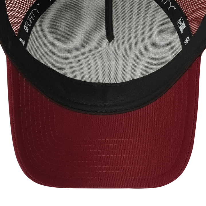9FORTY A-Frame Trucker College Cardinal Snapback