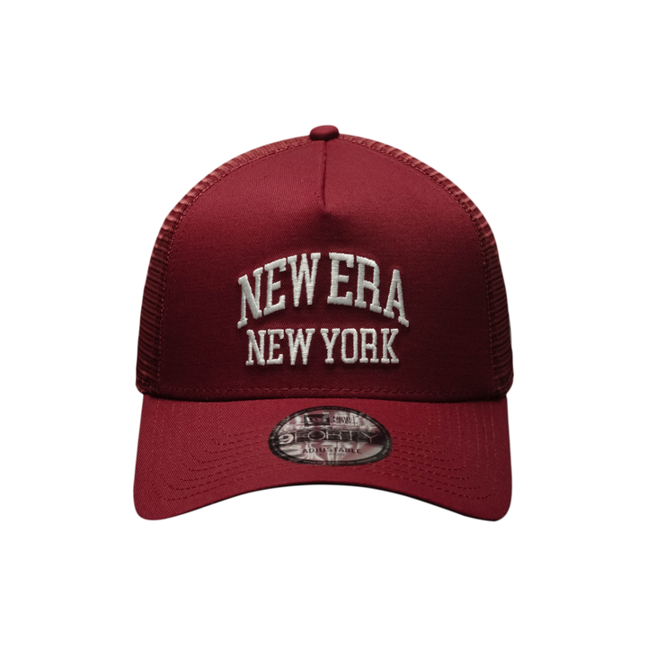 9FORTY A-Frame Trucker College Cardinal Snapback