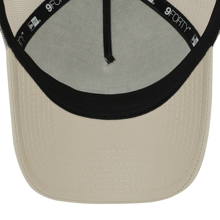 9FORTY A-Frame Trucker Box Logo Stone Snapback