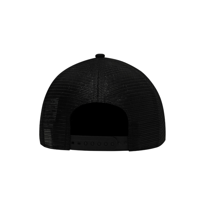 9FORTY A-Frame Trucker Box Logo Black Snapback