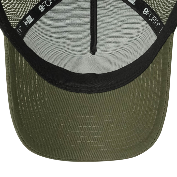 9FORTY A-Frame Trucker Basic New Olive Snapback