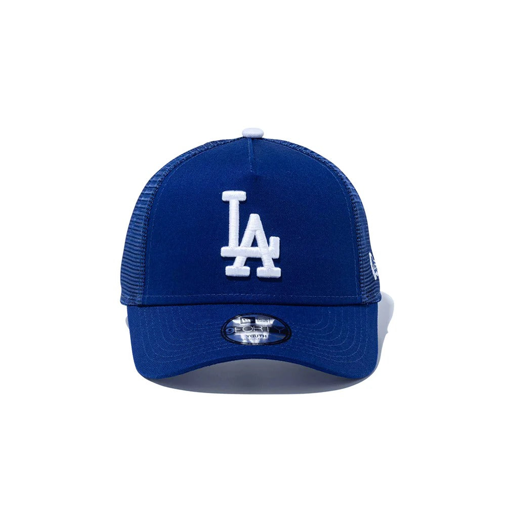9FORTY A-Frame Trucker Kids Los Angeles Dodgers Dark Royal Snapback