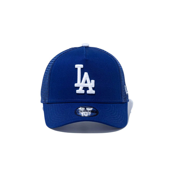 9FORTY A-Frame Trucker Kids Los Angeles Dodgers Dark Royal Snapback