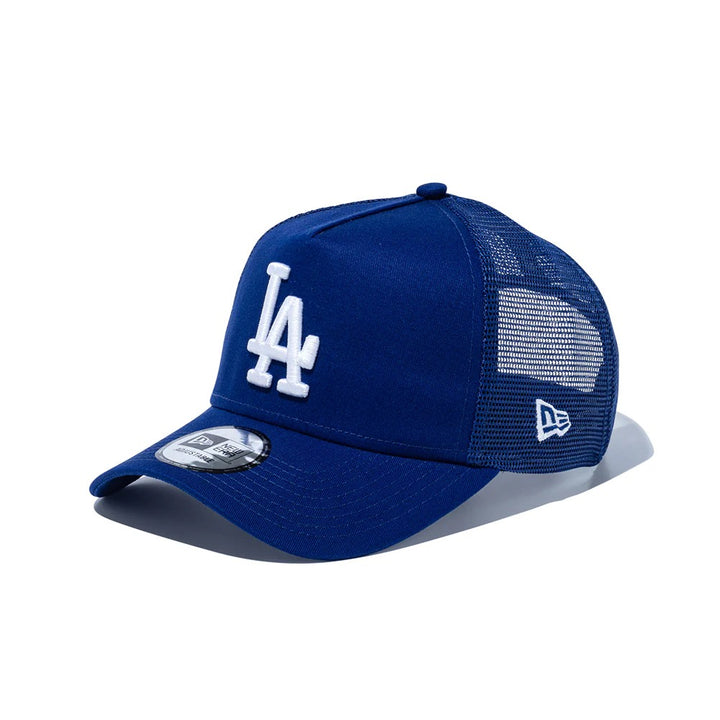 9FORTY A-Frame Trucker Los Angeles Dodgers Dark Royal Snapback