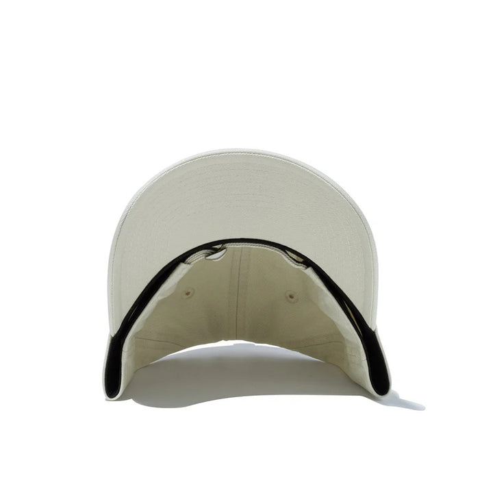 9TWENTY Mini Logo Washed Ivory Adjustable
