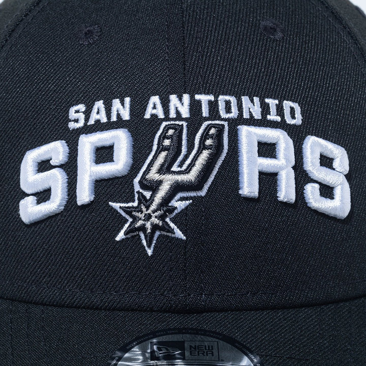 9FORTY San Antonio Spurs NBA Black Adjustable