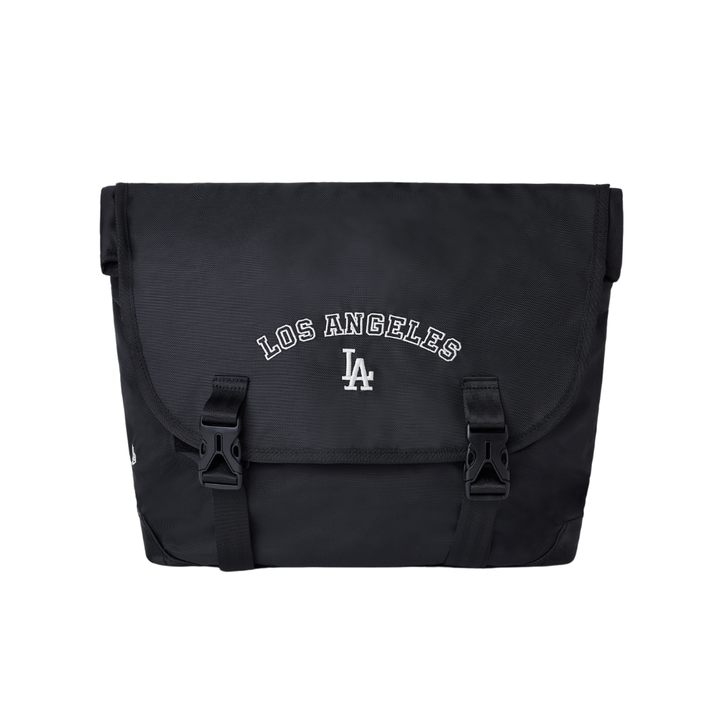 Los Angeles Dodgers Essential Black Messenger Bag