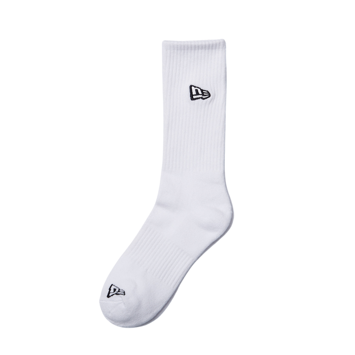 2 Pairs New Era Essential White Crew Socks