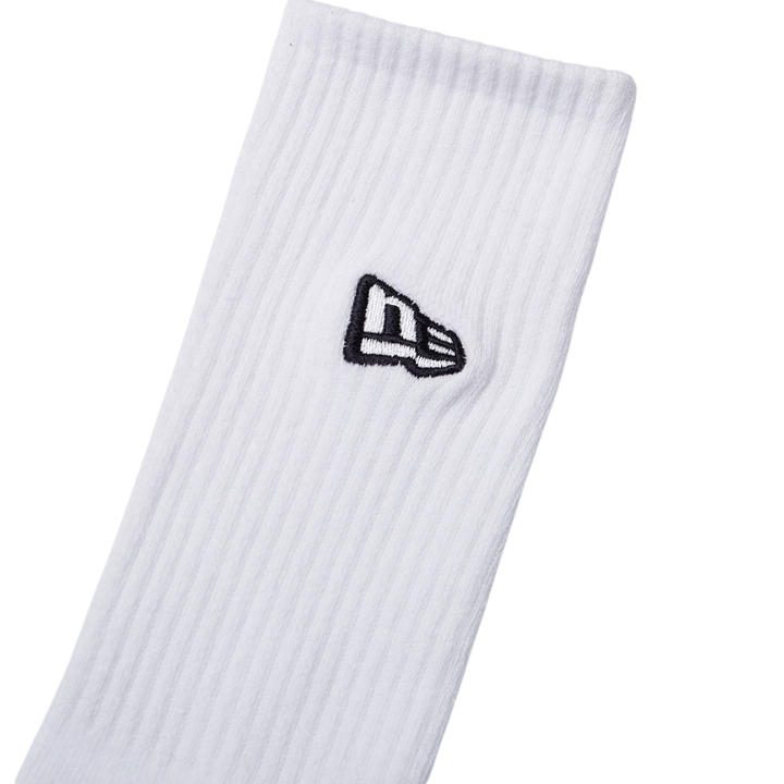 2 Pairs New Era Essential White Crew Socks