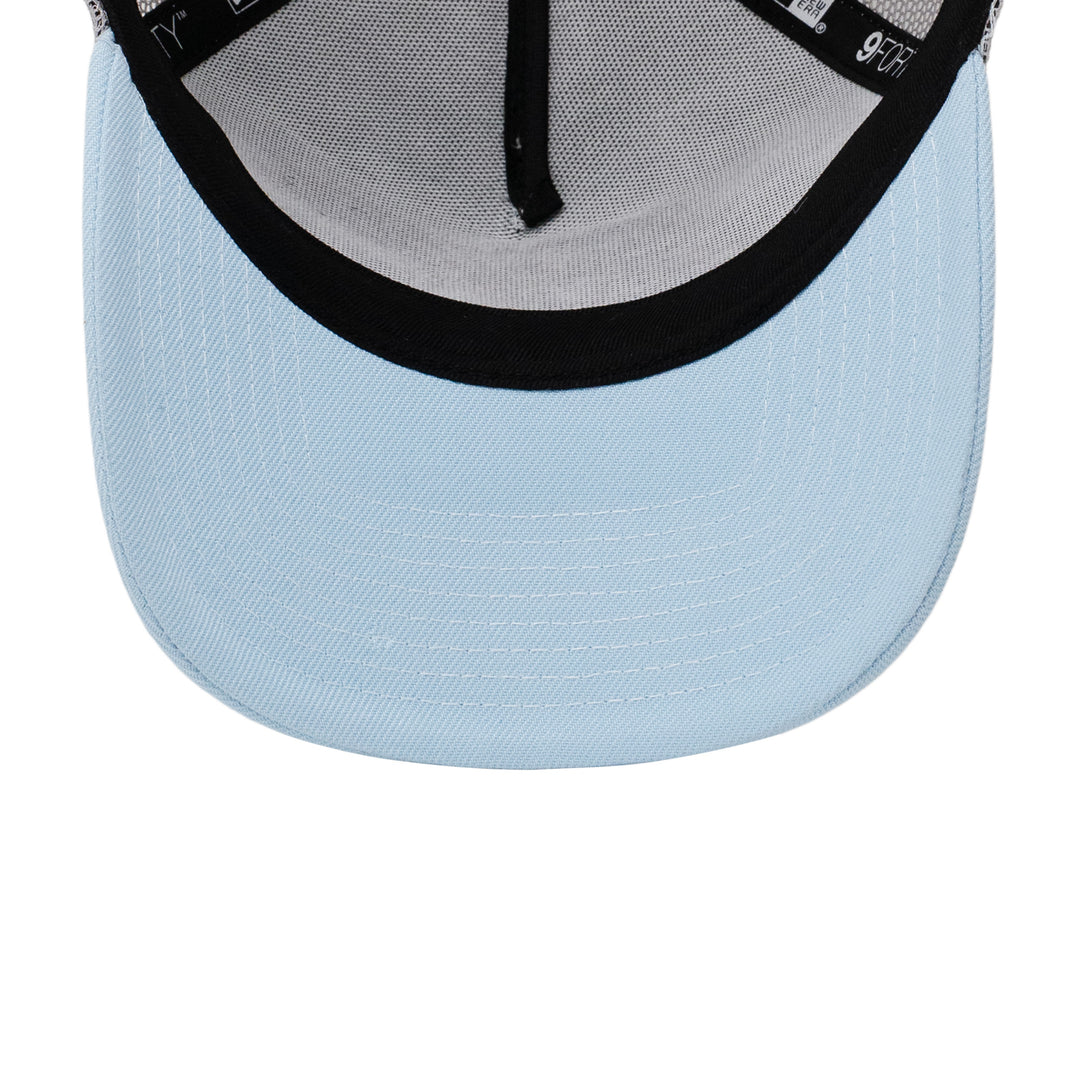 9FORTY A-Frame Trucker Racing Light Blue Snapback