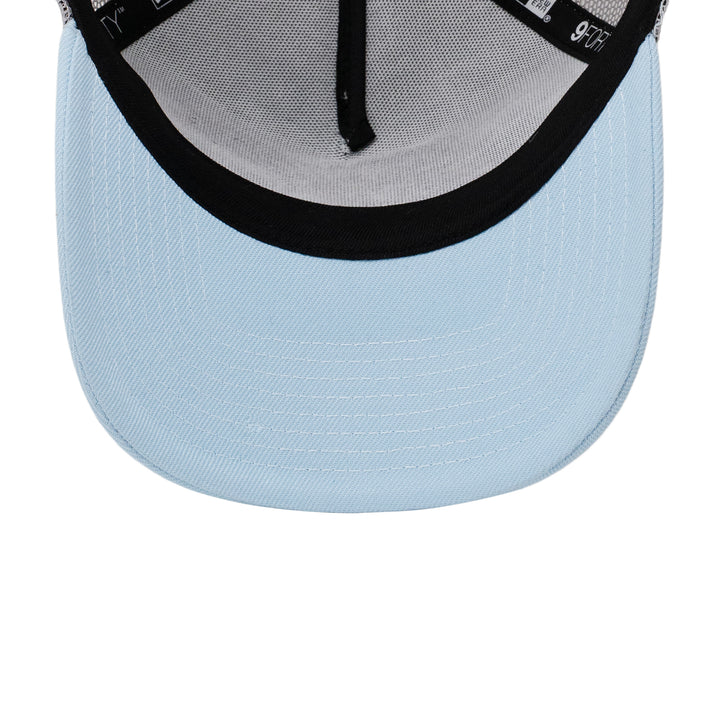 9FORTY A-Frame Trucker Racing Light Blue Snapback