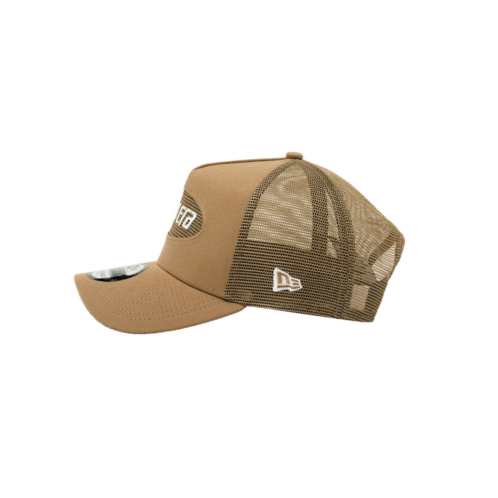 9FORTY A-Frame Trucker Cool Khaki Snapback
