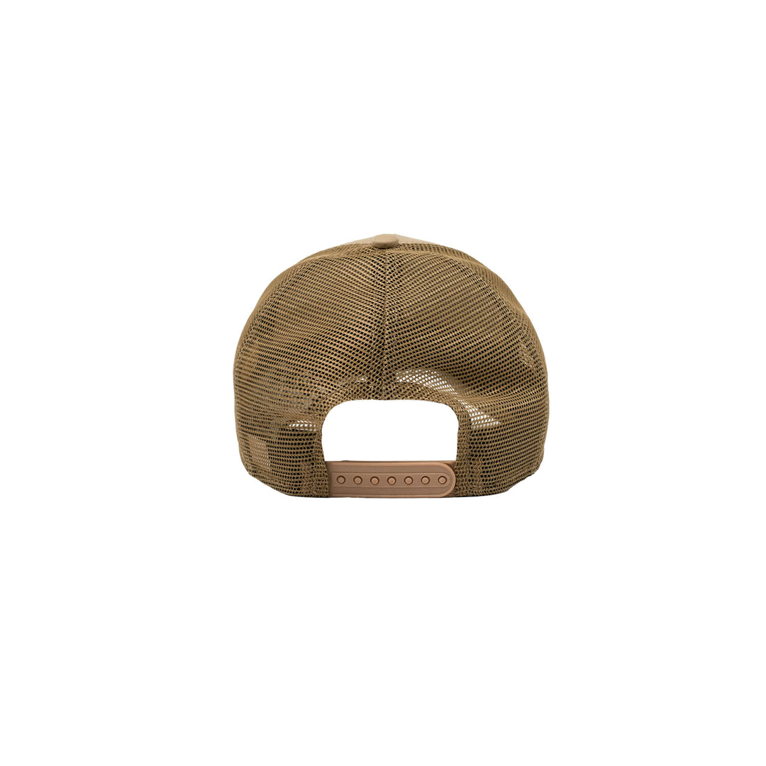 9FORTY A-Frame Trucker Cool Khaki Snapback