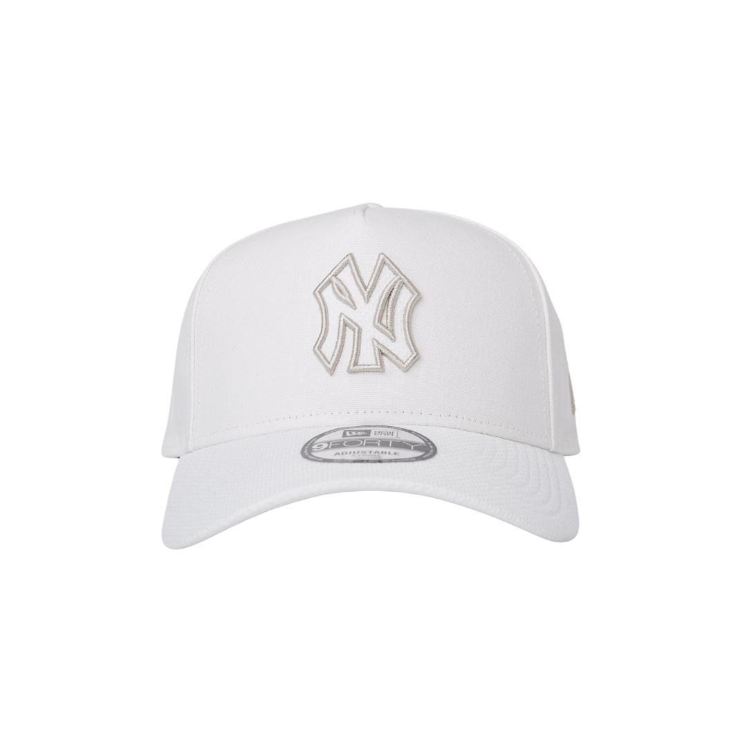 9FORTY A-Frame New York Yankees Engineered Comfort White Snapback Cap