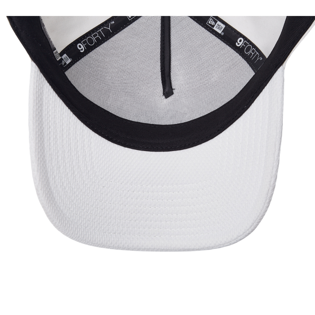 9FORTY A-Frame New York Yankees Engineered Comfort White Snapback Cap
