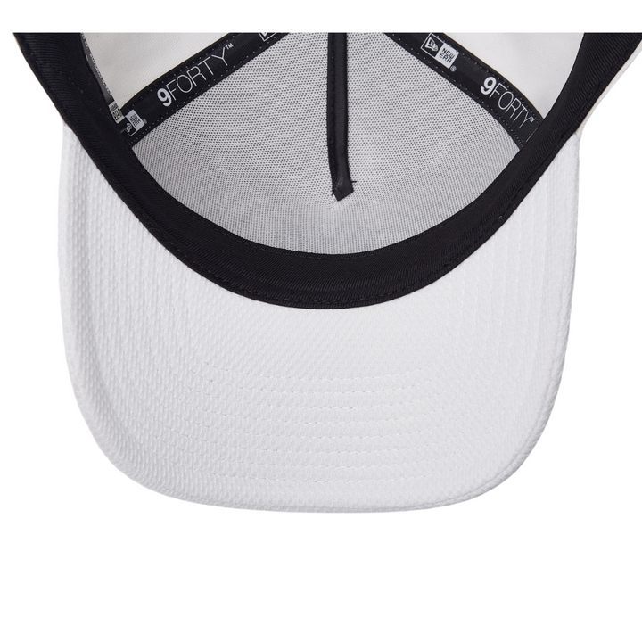 9FORTY A-Frame New York Yankees Engineered Comfort White Snapback Cap