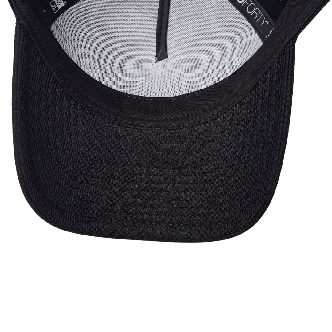 9FORTY A-Frame New York Yankees Engineered Comfort Black Snapback Cap