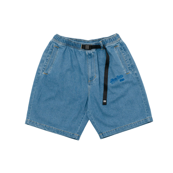 Graduation Denim Light Blue Woven Shorts