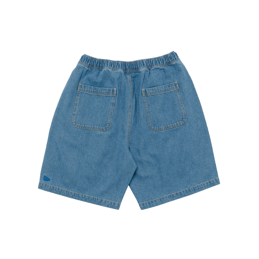 Graduation Denim Light Blue Woven Shorts