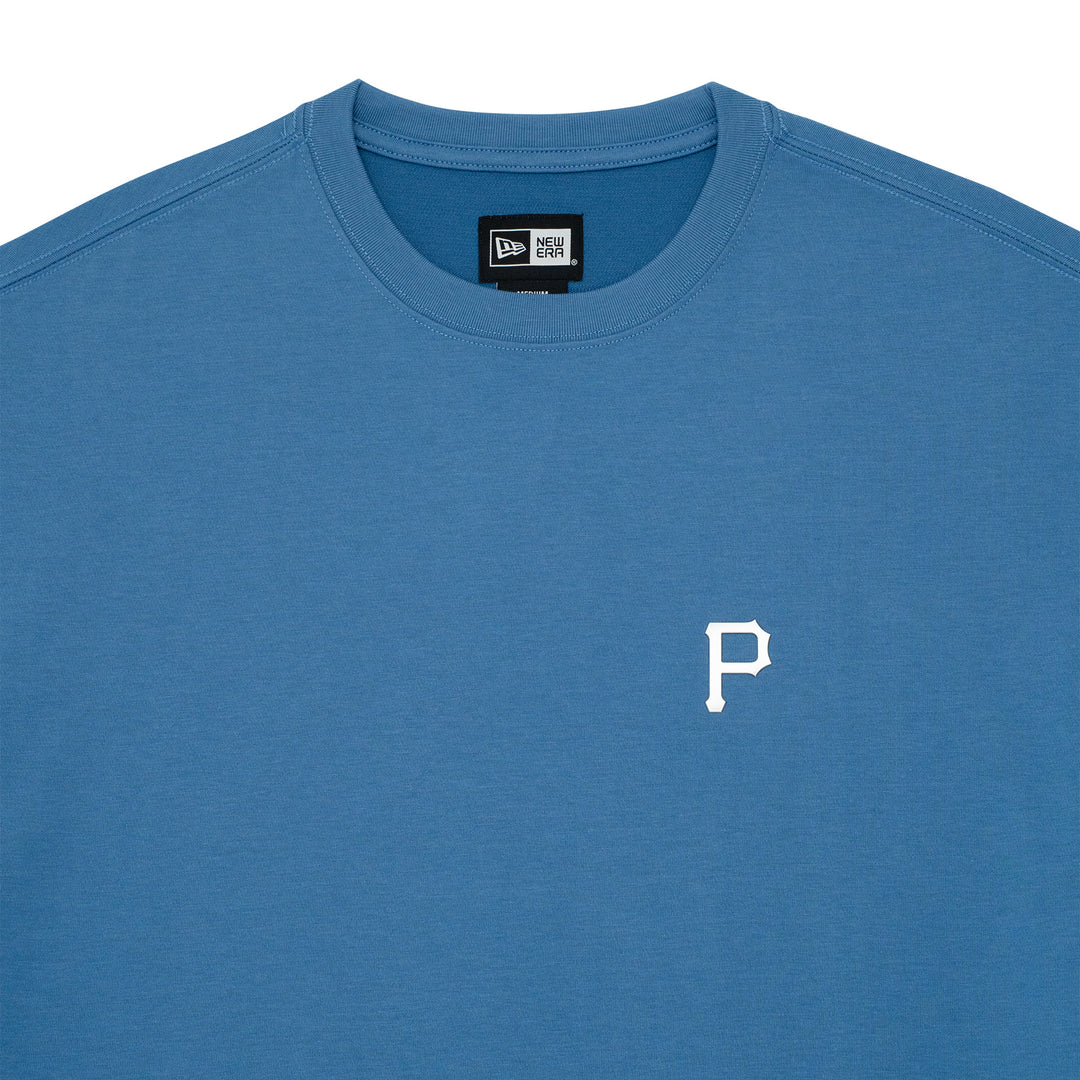 Pittsburgh Pirates Outdoor Grey Blue Short Sleeve T-Shirt