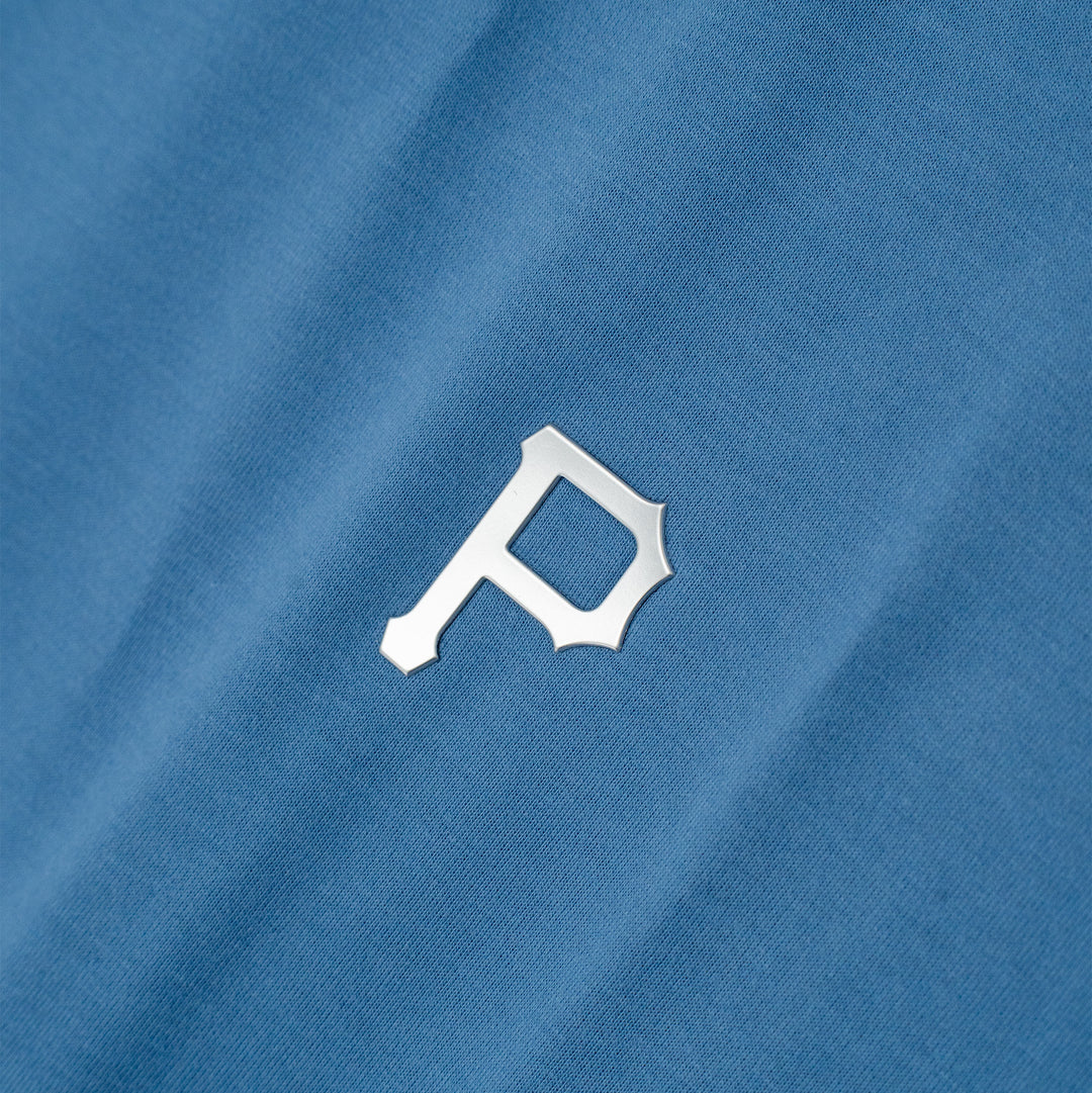 Pittsburgh Pirates Outdoor Grey Blue Short Sleeve T-Shirt