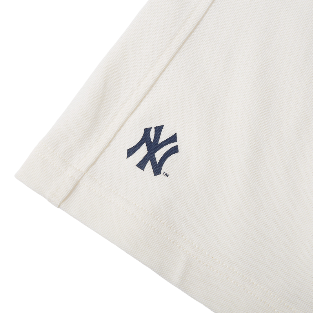 New York Yankees Engineered Comfort Ivory Short Sleeves T-Shirt