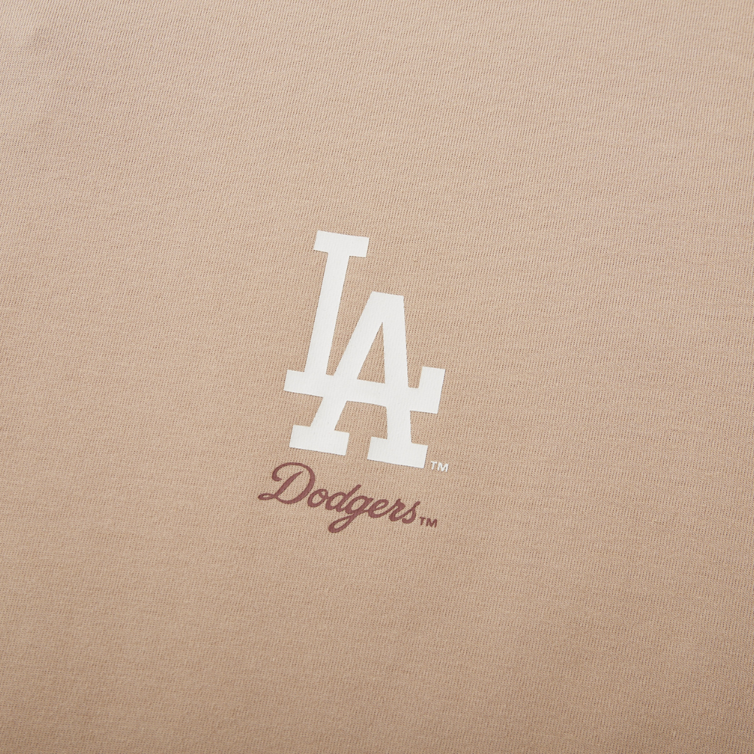Los Angeles Dodgers Engineered Comfort Khaki Short Sleeves T-Shirt