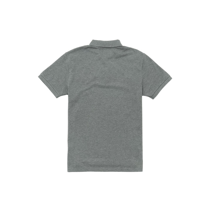 New York Yankees Essential Dark Grey Melange Short Sleeve Polo T-Shirt
