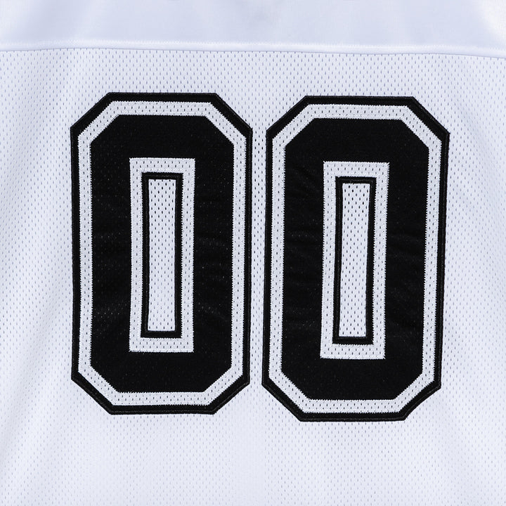 Retro Sports Mesh Top White Short Sleeve T-Shirt