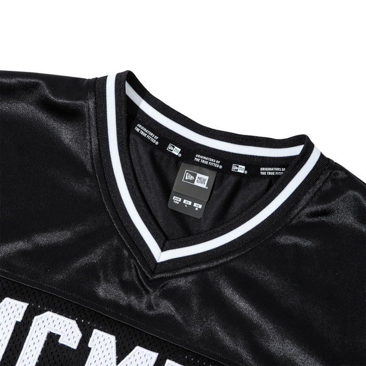 Retro Sports Mesh Top Black Short Sleeve T-Shirt