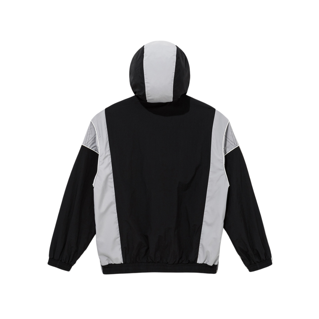 Las Vegas Raiders NFL Black Windbreaker Anorak Jacket