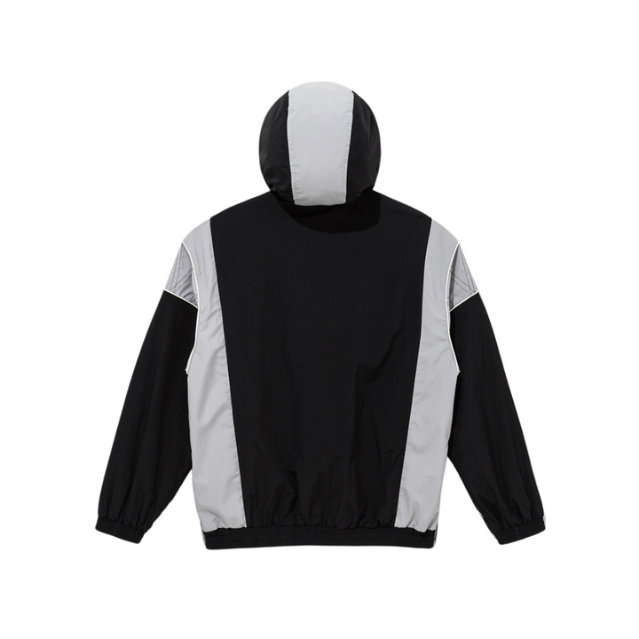Las Vegas Raiders NFL Black Windbreaker Anorak Jacket