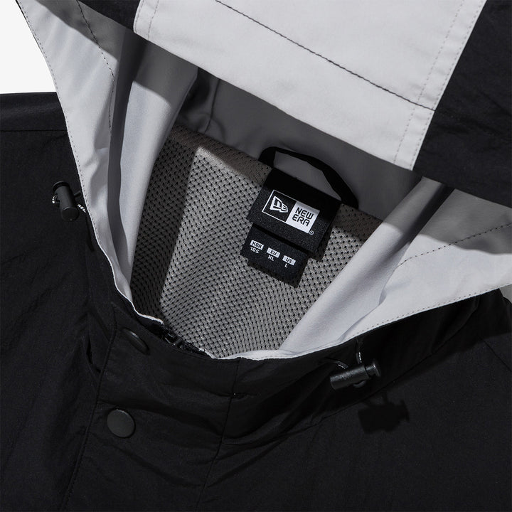 Las Vegas Raiders NFL Black Windbreaker Anorak Jacket