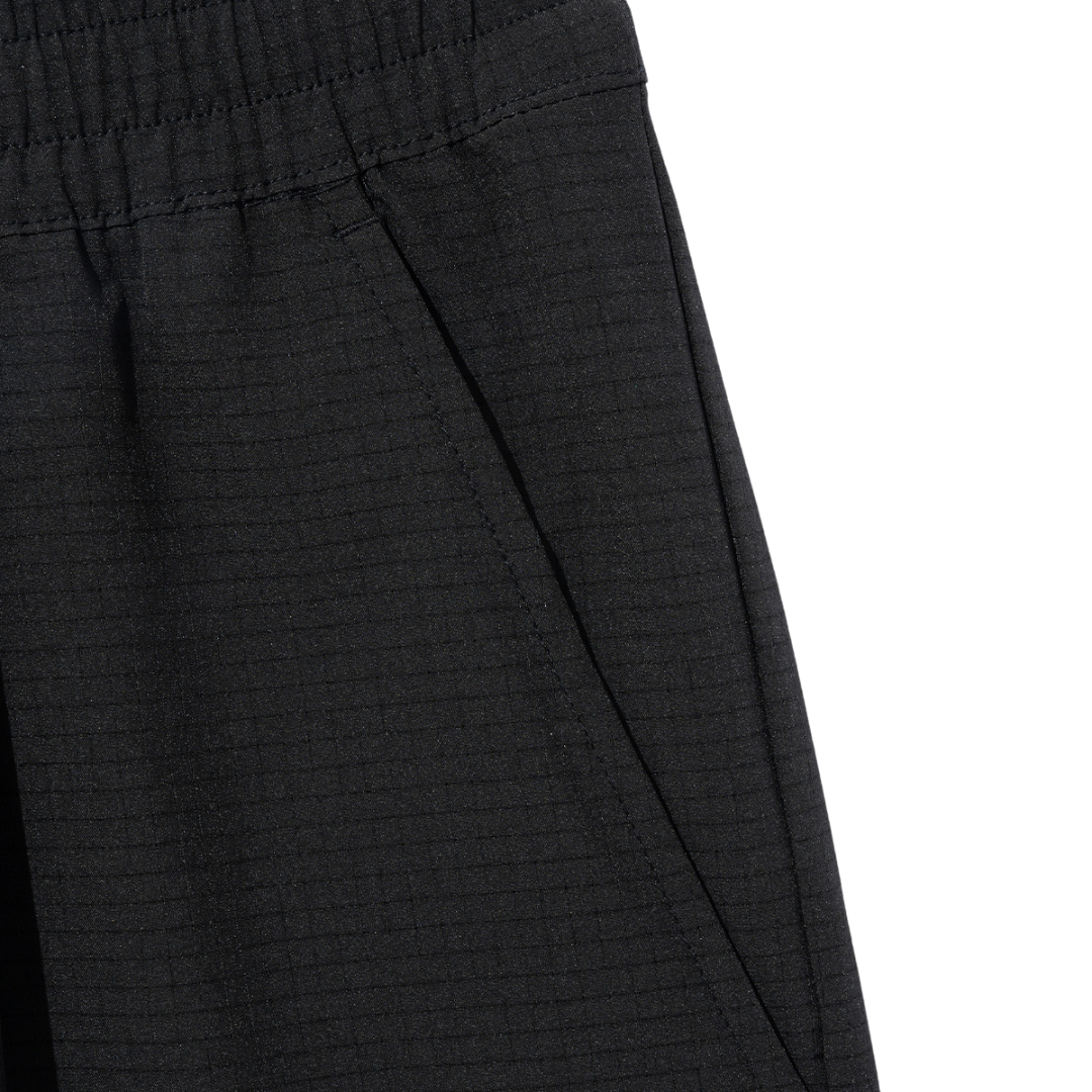 New Era Black Label Black Air Vent Shorts