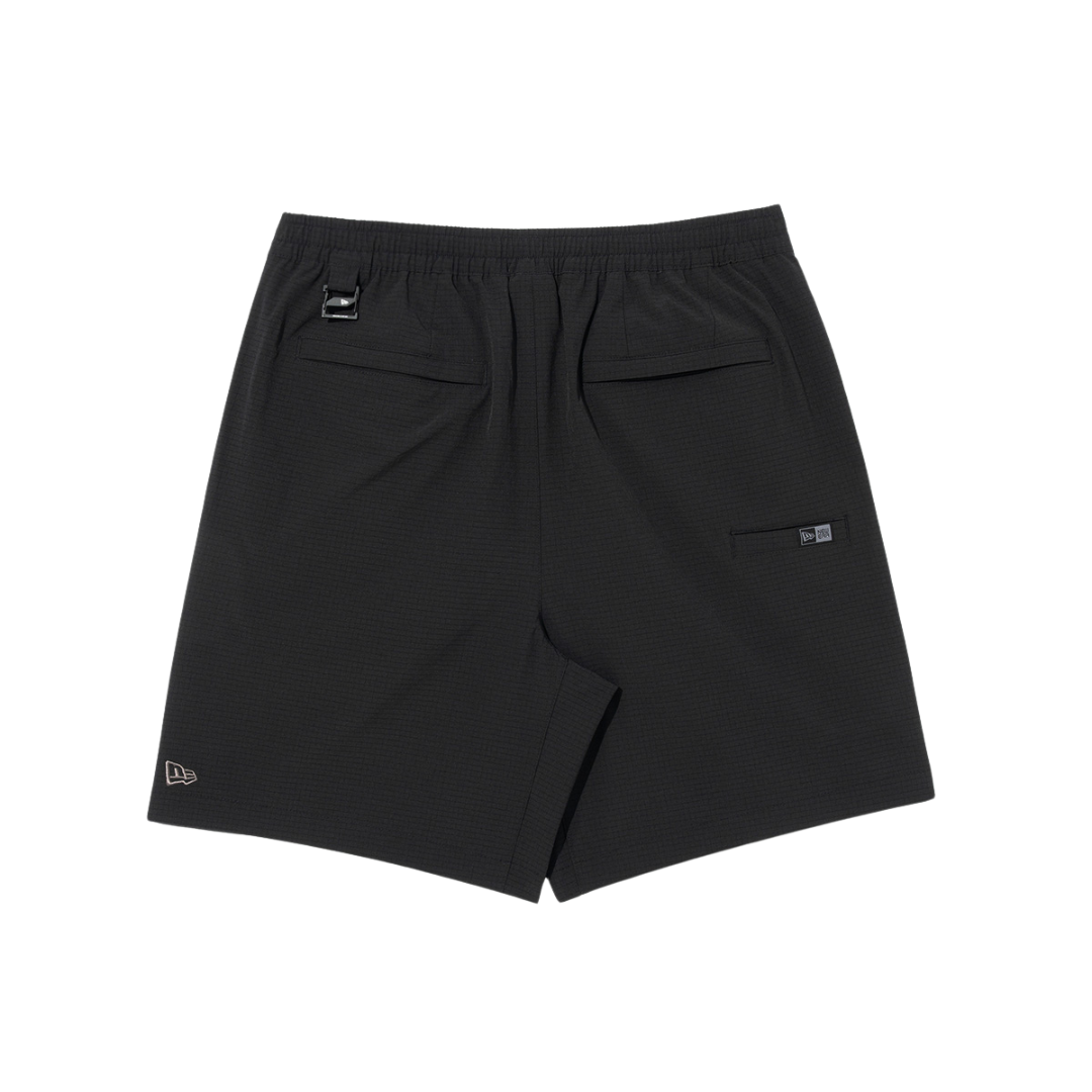 New Era Black Label Black Air Vent Shorts